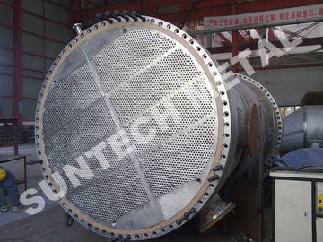 Çin Duplex Steel 2205 Shell Tube Heat Exchanger , Tubular Heat exchanger for MDI Tedarikçi