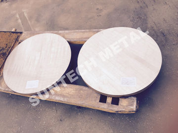 Çin Cladding Plate  SB265 Gr.1 Titanium / Carbon Steel Clad Tubesheet Tedarikçi