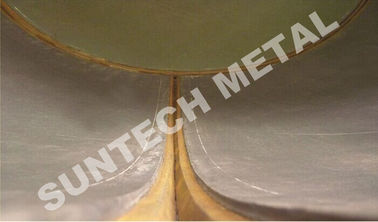 Çin Explosin Bonded SB265 Gr.1 / A516 Gr.70N Titanium Clad Steel Plates for Evaporators Tedarikçi