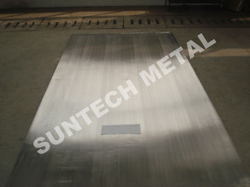 Çin Nickel Alloy Clad Plate for Heaters Explosion Clad N04400 Monel400 Tedarikçi