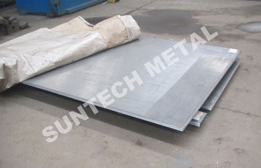 Çin R60702 / SB265 Gr.1 / SA516 Gr.60 Zirconium Clad Plate for Acetic Acid Tedarikçi