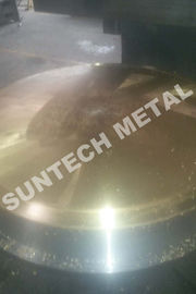 Çin 120mm thickness Copper Clad Plate / Tubesheet  for Heat Exchangers Tedarikçi