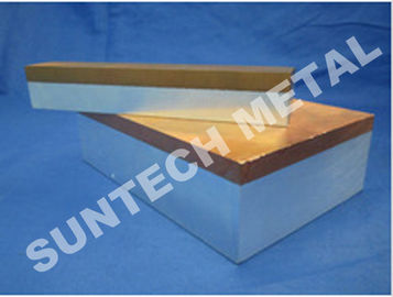 Çin C1100 / A1060 Thick Aluminum and Copper Cladded Plates for Transitional Joint Tedarikçi