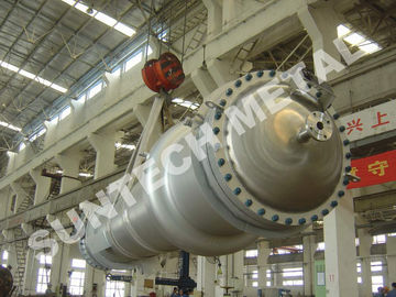 Çin 150 sqm Double Tube Shell And Tube Type Heat Exchanger 7 Tons Weight Tedarikçi