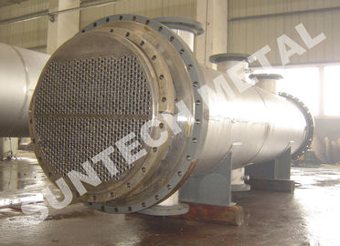 Çin S31603 / 316L Stainless Steel Floating Head Heat Exchanger  for Acetic Acid Industry Tedarikçi