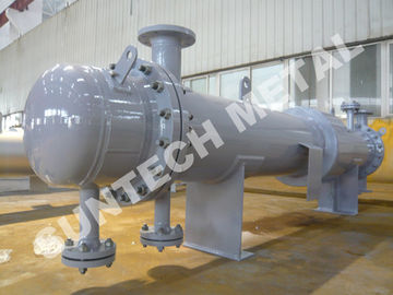 Çin Connecting Cooler Shell And Tube Type Condenser  110sqm 800mm Length Tedarikçi