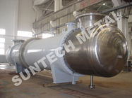 Çin Shell Tube Condenser for PTA , Chemical Process Equipment of Titanium Gr.2 Cooler şirket