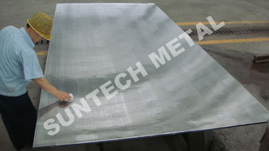 Çin Stainless Steel SA240 405 / SA516 Gr.60N Clad Plate for Oil Refinery Fabrika