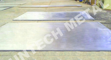 Çin Stainless Steel Clad Plate SA240 304L / SA516 Gr.70 HIC for Oil Refinery Fabrika