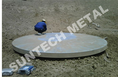 Çin N04400 Monel 400 Nickel Clad Tubesheet for Anti-corrosion Distribütör