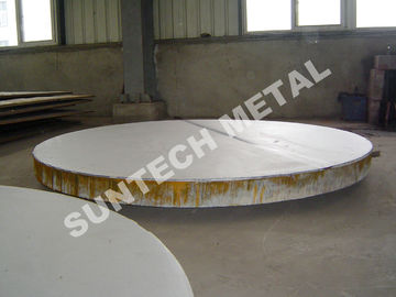 Çin Zirconium Clad Tubesheet Gr.1 /105 for 1-Naphthol and 1-Naphthylamine Industry Fabrika