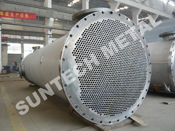Çin Titanium Gr.2 Cooler / Shell Tube Heat Exchanger for Paper and Pulping Industry Fabrika