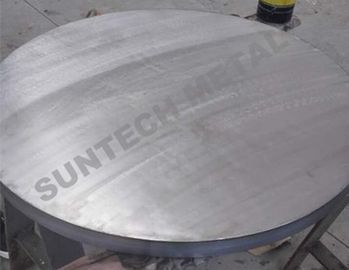Çin Overlay/Cladding Tubesheet Carbon steel + Titanium for Heat Exchanger Tedarikçi